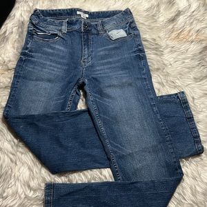 Cato Women Size 10 Blue Denim Jeans Boot Cut